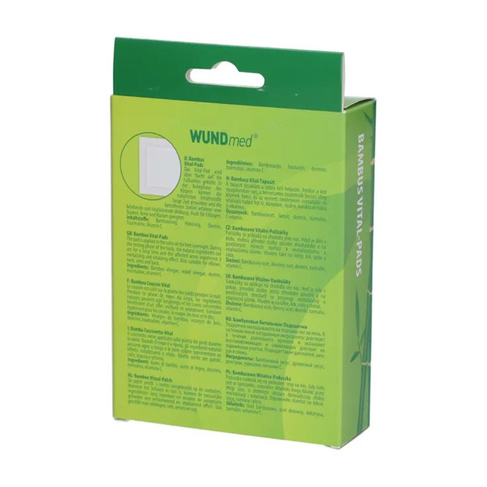 WUNDmed Bambus Vital-Pads zum Auftragen auf die Füße, 10 St. Pflaster
