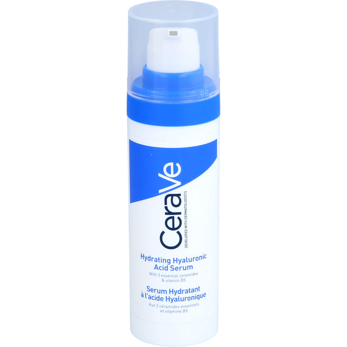 CeraVe feuchtigkeitsspendendes Hyaluronsäure Serum für trockene bis normale Haut, 30 ml Solution