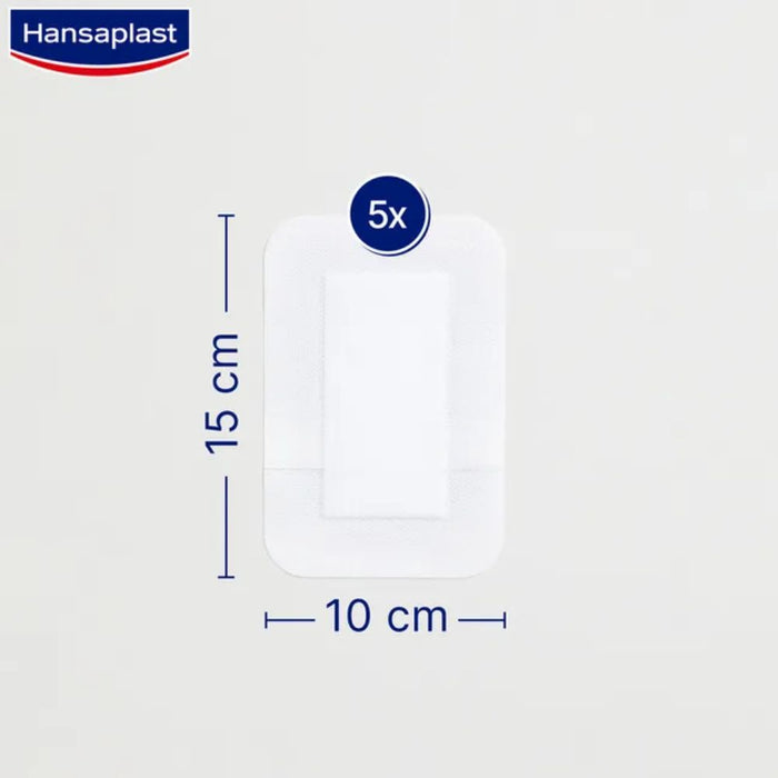 Hansaplast Wundverband Steril Sensitive 10x15cm, 5 pcs. Patch