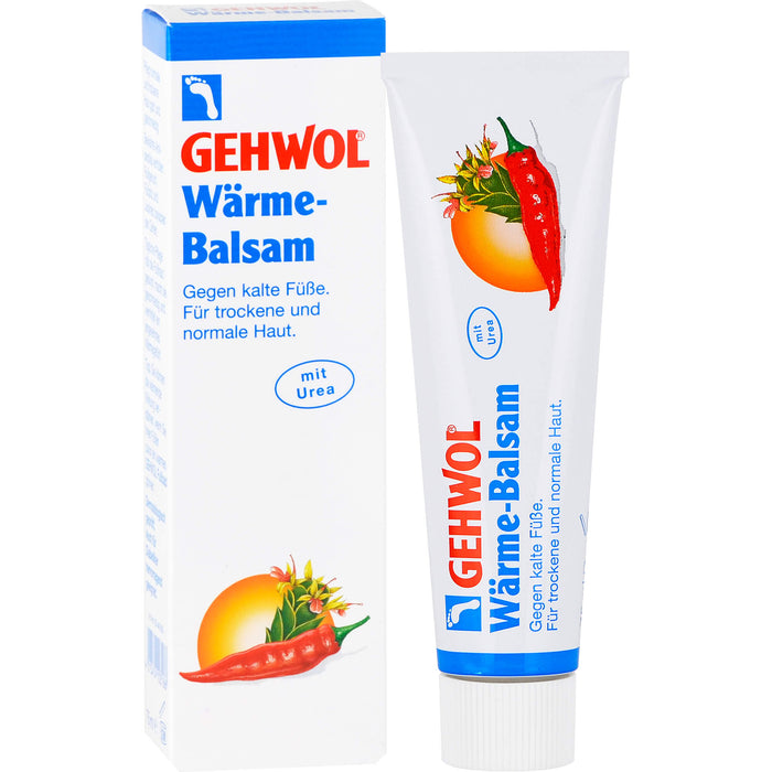 GEHWOL Wärme-Balsam gegen kalte Füße für trockene und normale Haut, 75 ml Cream
