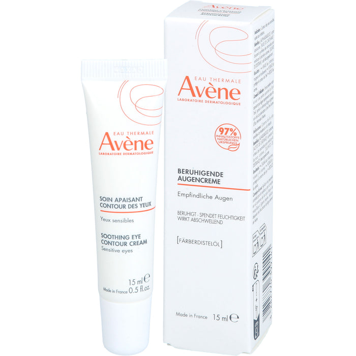Avène beruhigende Augencreme für empfindliche Augen, 15 ml Crème