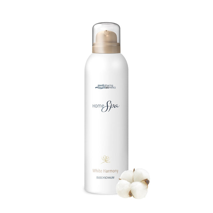 Medipharma Cosmetics Home Spa White Harmony Duschschaum, 200 ml Lösung