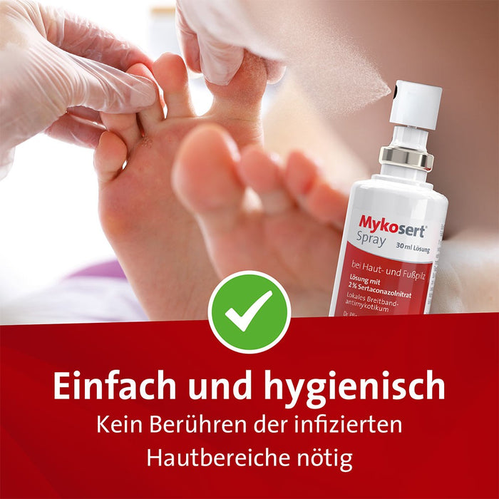 Mykosert Spray Haut&fuss, 2X30 ml LOE