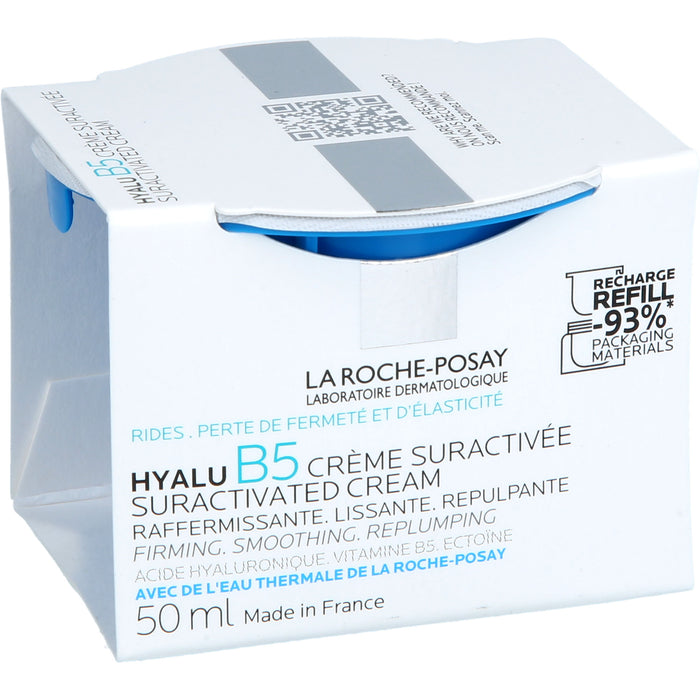 La Roche-Posay Hyalu B5 Suractivated Crème Anti-Falten-Pflege, straffend, glättend, aufpolsternd Refill, 50 ml Cream