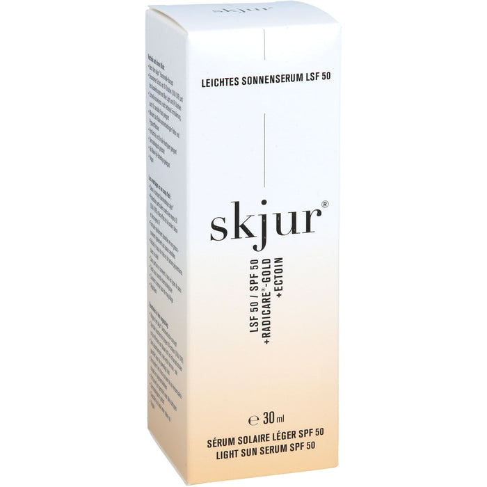 Skjur leichtes Sonnenserum LSF 50, 30 ml Solution