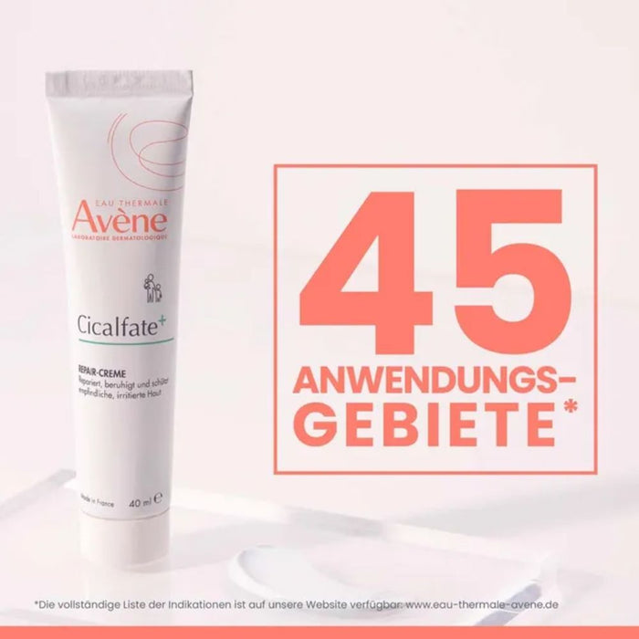Avène Cicalfate+ Repair-Creme repariert,  beruhigt und schützt empfindliche, irritierte Haut, 40 ml Crème