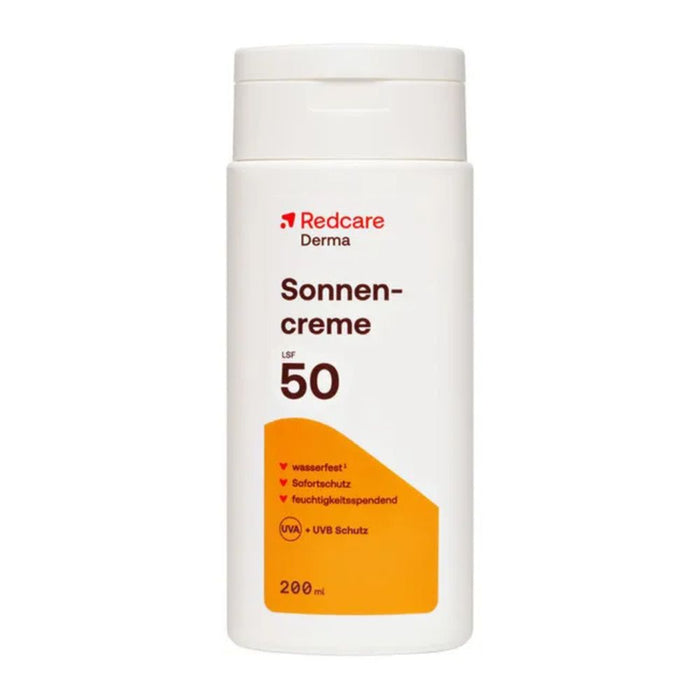 Redcare Derma Sonnencreme LSF 50, 200 ml Crème