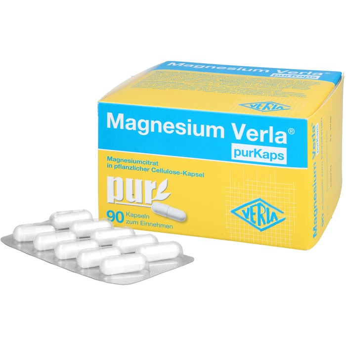 VERLA Magnesium purKaps Kapseln, 90 pc Capsules