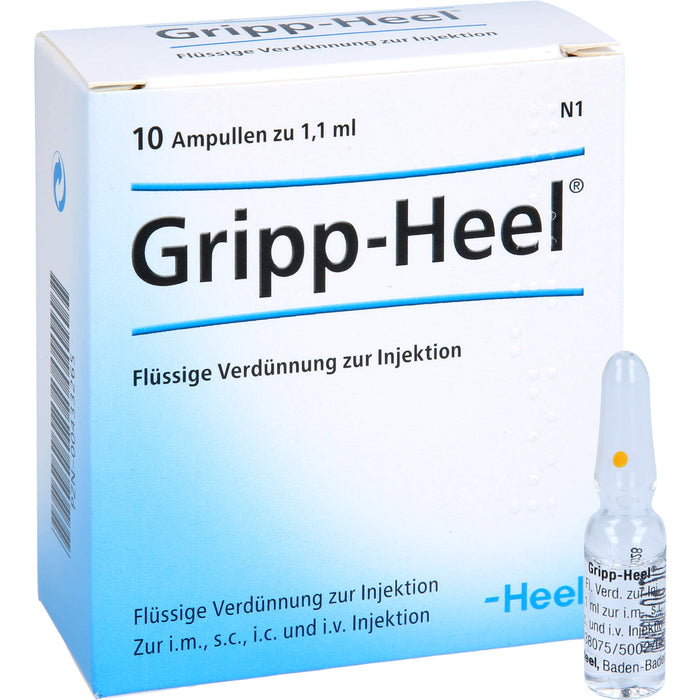 Gripp-Heel flüssige Verdünnung, 10 pcs. Ampoules