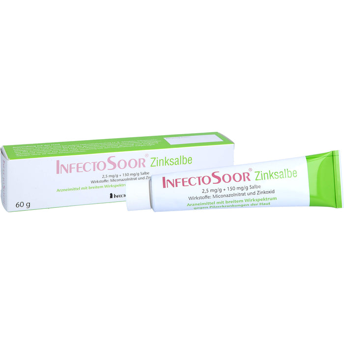 InfectoSoor  Zinksalbe, 2,5 mg/g + 150 mg/g Salbe, 60 g Salbe