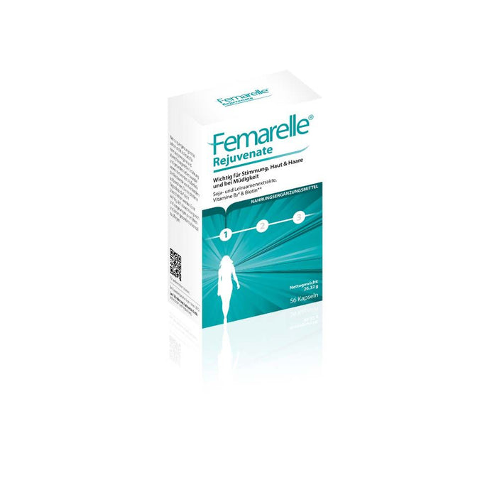 Femarelle Rejuvenate Kapseln für Stimmung, Haut und Haare, 56 St. Kapseln
