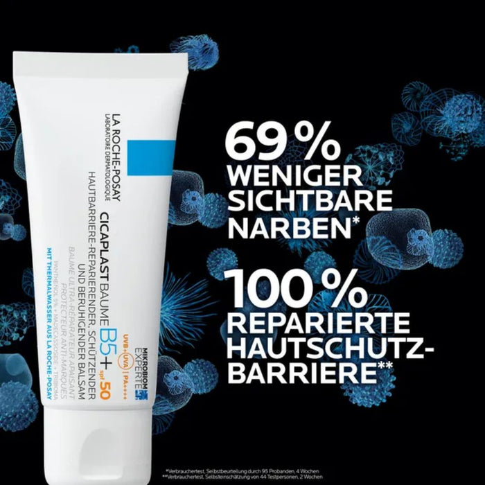 La Roche-Posay Cicaplast Baume B5+ LSF 50 hautberuhigender und regenerierender Balsam, 40 ml Baume