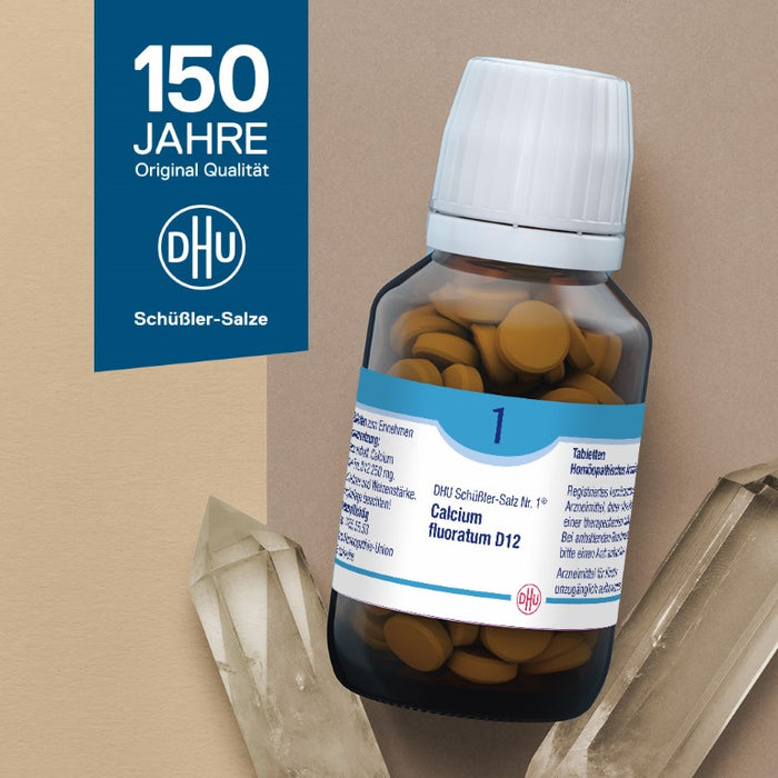 DHU Schüßler-Salz Nr. 1 Calcium fluoratum D12, 900 St. Tabletten